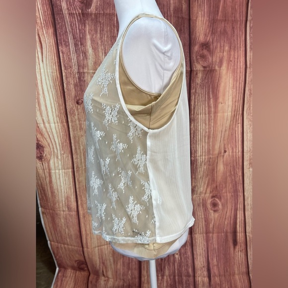 Abercrombie & Fitch sheer lace floral Tank top women’s size M - Picture 4 of 17